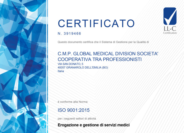 CMP Global Medical Division: sempre al passo coi tempi